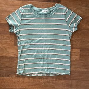 Blue and Yellow matching t shirt tops